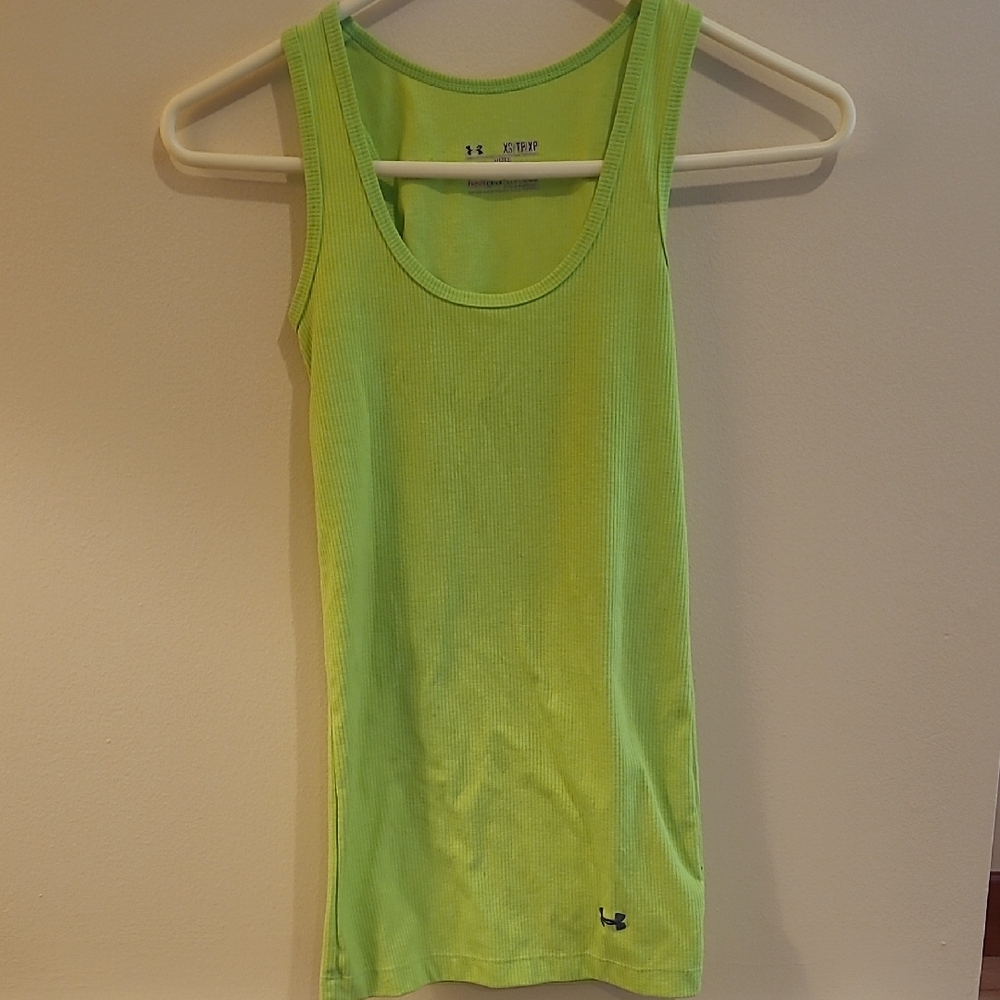 Under Armour Women's Bright Green Tank Top